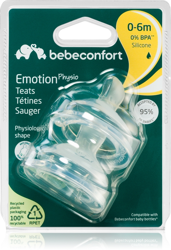 Biberon Bébé Confort Physio Air Kit Complet Biberons Bebeconfort Physio Air - 6 Biberons Anti-Coliques Goupillon Biberon Bébé Confort 0 6 Mois