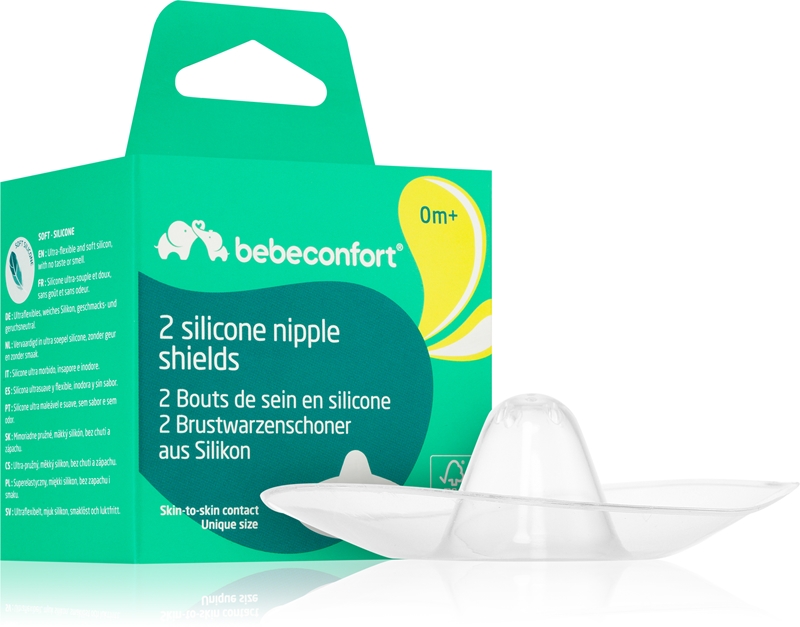 Bebeconfort Silicone Nipple Shields nipple shields for nursing notino