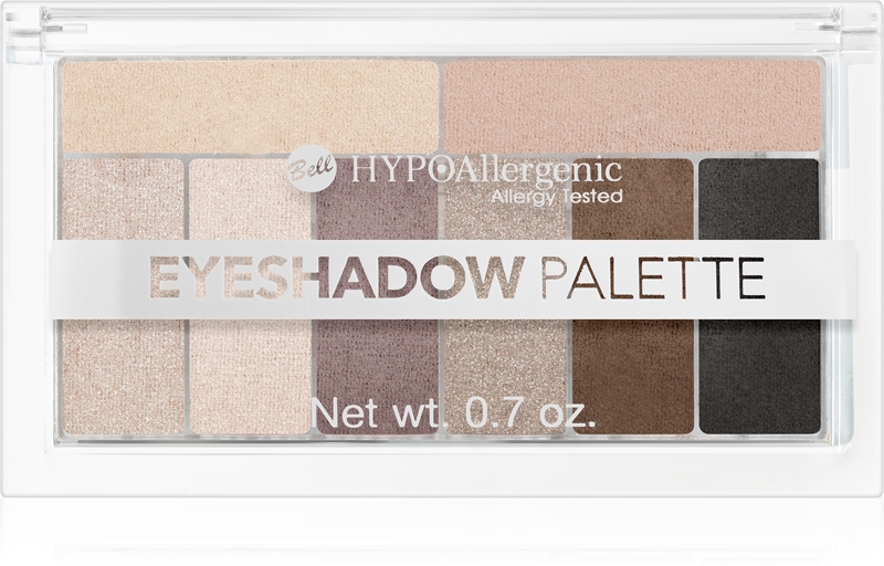 Bell Hypoallergenic eyeshadow and highlighter palette notino.co.uk