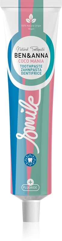 BEN&ANNA Toothpaste Coco Mania přírodní zubní pasta | notino.cz