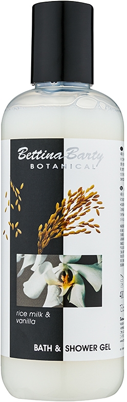 Bettina Barty Botanical Rise Milk & Vanilla Shower And Bath Gel ...