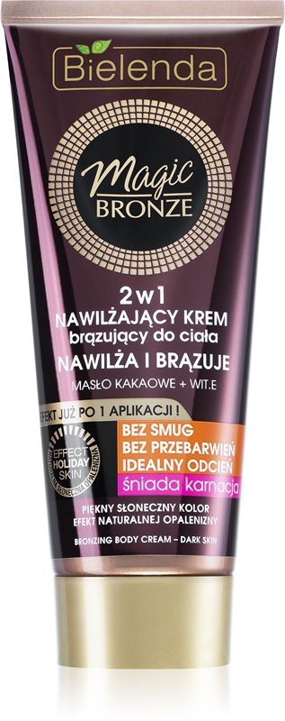 Bielenda Magic Bronze Creme Bronzeador Para Peles Escuras Com Efeito