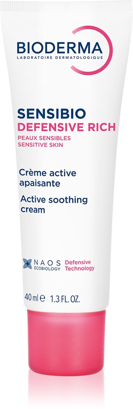 Crème Visage Bioderma Créaline Defensive Riche 40ml - Apaisante Pour Peaux Sensibles - Neuf