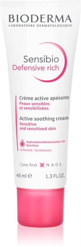 Bioderma Sensibio Defensive Rich Soothing Cream Notino Co Uk