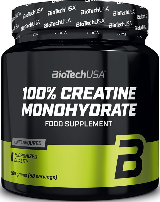 BioTechUSA 100% Creatine Monohydrate podpora sportovního výkonu