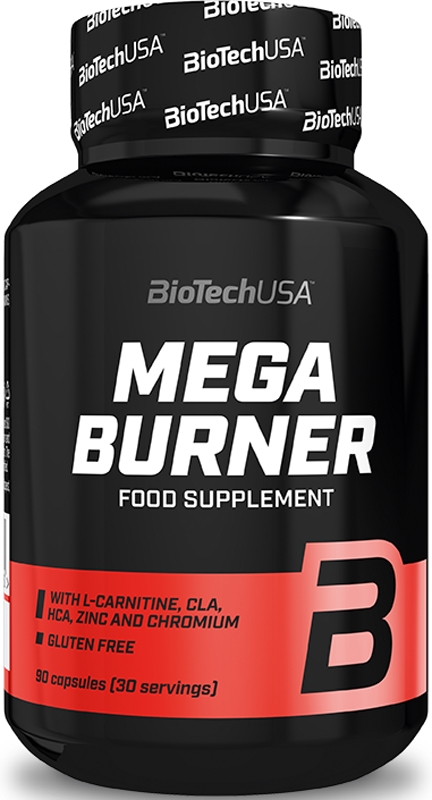 BioTech USA Mega Burner - Spalacz Tłuszczu dla Kobiet, 90 kapsułek