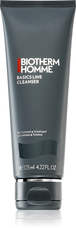 BIOTHERM 88052 Men Aquapower Gel Facial Limpiador for Men, Ideal for Daily Beauty and Care
