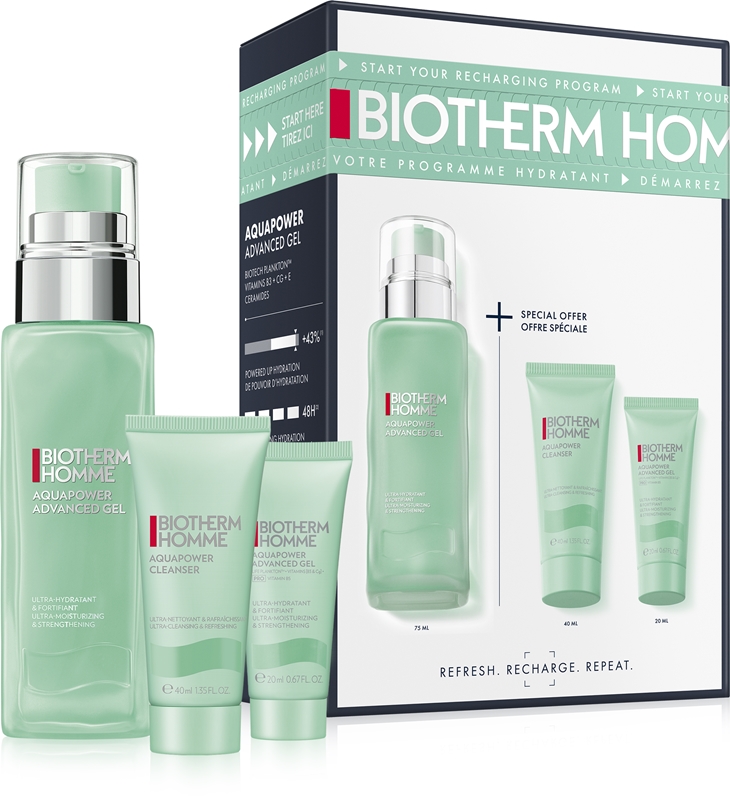 Biotherm Aquapower Advanced Gel gift set for men | notino.co.uk