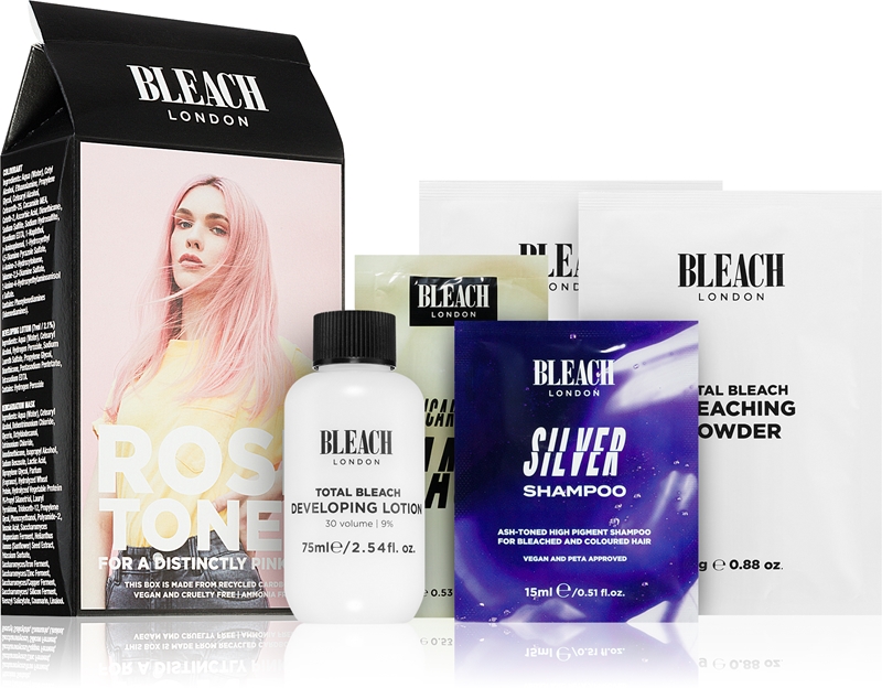 Bleach London Toner Kit Semi Permanent Hair Colour for blonde hair
