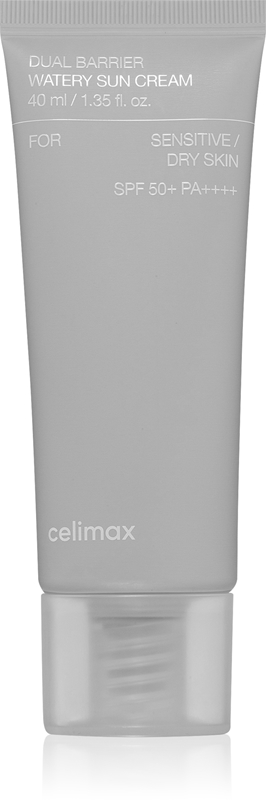 Creme Solaire Celimax Dual Barrier Watery SPF50+ Aux Ceramides - 40ml | Protection Et Hydratation
