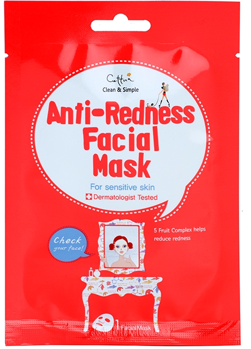 Cettua Clean & Simple Zellschicht-Maske für empfindliche Haut mit der