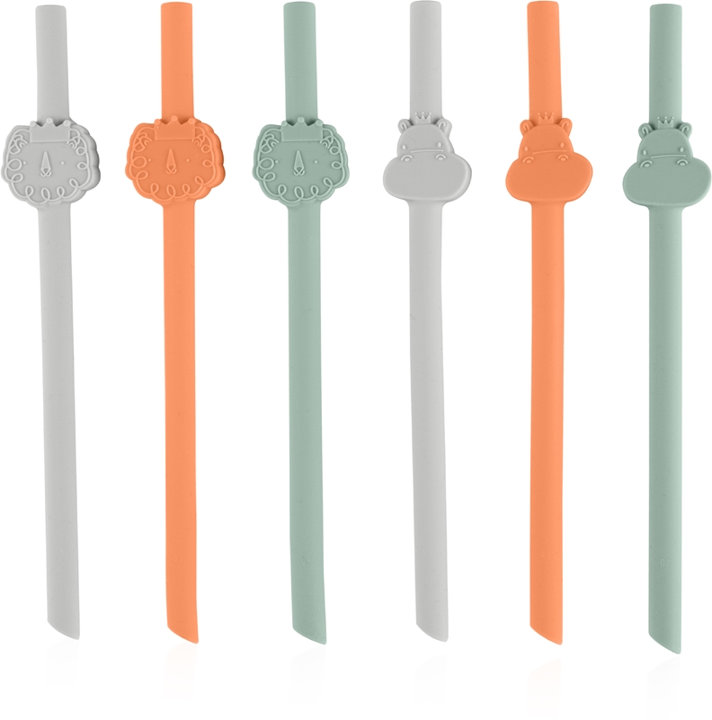 NiHome Cannucce Lunghe In Silicone 35,6 Cm, Confezione Da 14 Colori Pastello. Perfette Per Borracce Stanley E Bottiglie Grandi, Con Spazzole Incluse. - 3