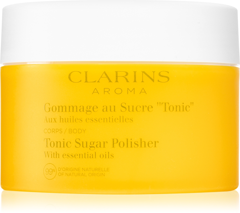 Clarins Tonic Sugar Polisher suiker lichaamspeeling voor Hydratatie en