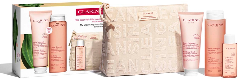 Clarins Cleansing Essentials gavesæt