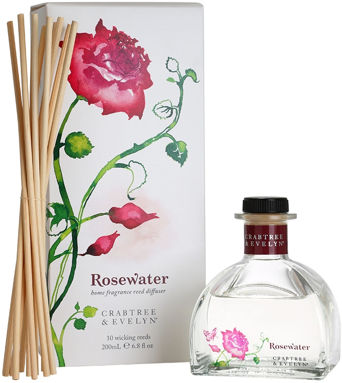 Crabtree & Evelyn Rosewater Aroma Diffuser With Refill 200 ml notino