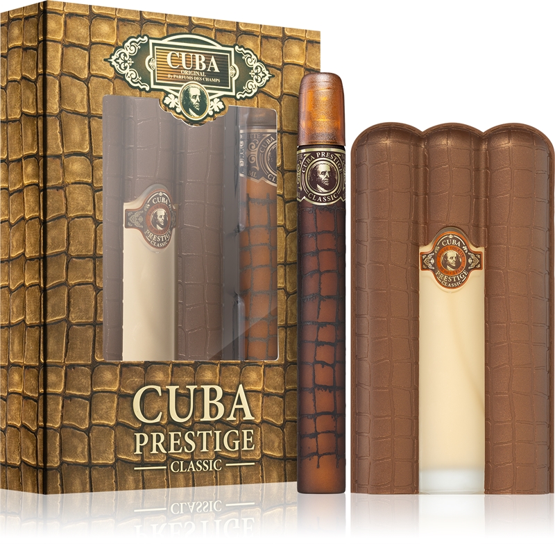 Cuba City by Cuba, 4 Piece Gift Set for Men