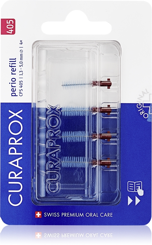 Curaprox CPS 405 Perio Refill interdental brushes | notino.co.uk