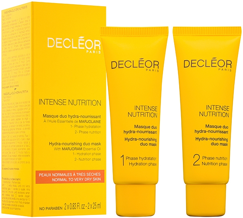 Masque Visage Purifiant Pro DECLÉOR Mate & Pure - Gel 24ml + Poudre 5g - Pour Peaux Sèches