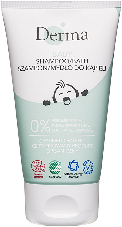 Derma Baby champú y gel de ducha 2 en 1 para bebé lactante | notino.es
