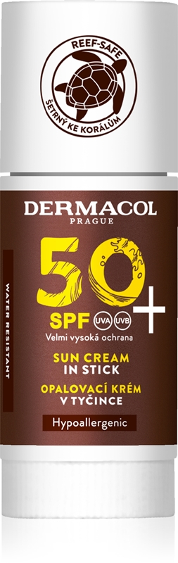 Screen Col Cream Dermacol Sun Water Resistant crème solaire en stick SPF 50+ | notino.fr