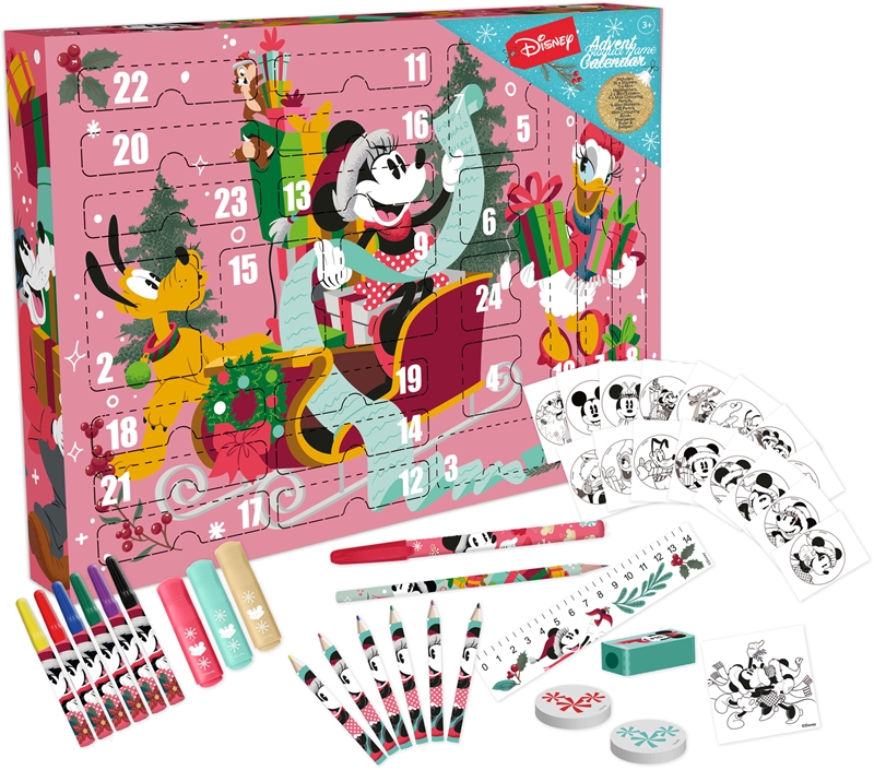 Disney Minnie Mouse Advent Calendar calendrier de l'Avent pour enfant