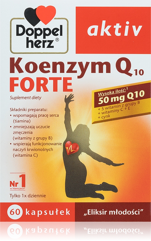 Doppelherz Aktiv Koenzym Q10 Forte kapsułki do wsparcia układu