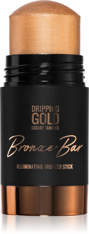 Dripping Gold Luxury Tanning Bronze Bar brozer illuminante per viso e ...