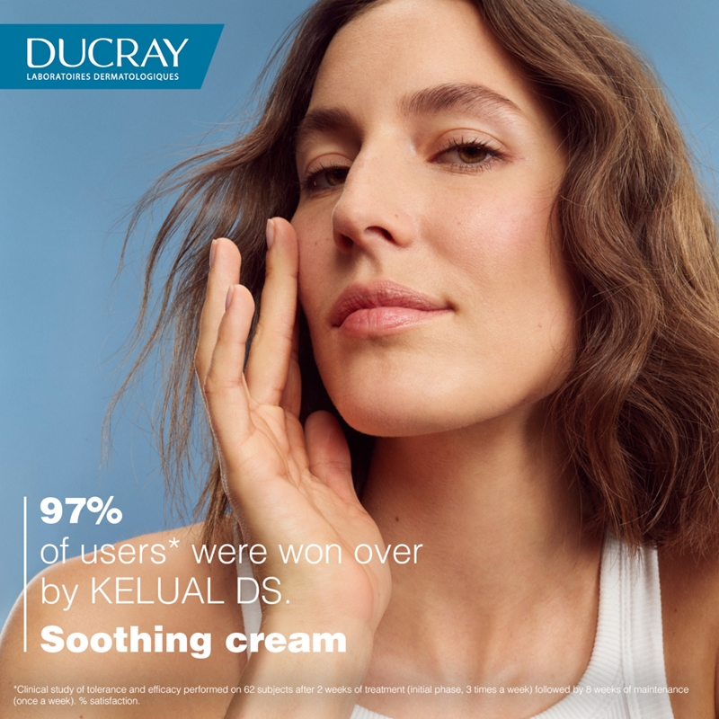 Ducray Kelual DS Soothing Cream soothing cream for dry and irritated ...