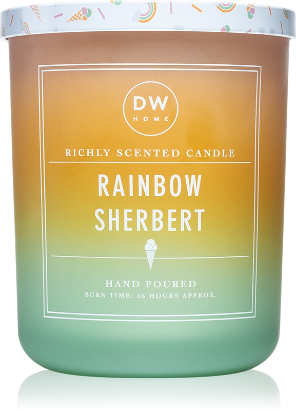 DW Home Signature Rainbow Sherbert bougie parfumée notino.be