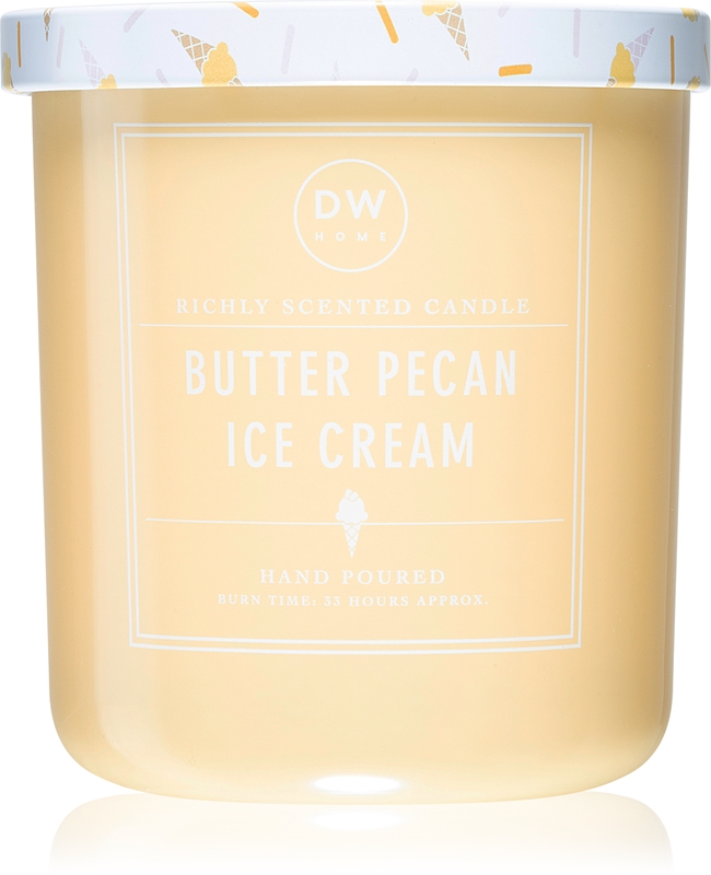 DW Home Signature Butter Pecan Ice Cream scented candle notino.co.uk