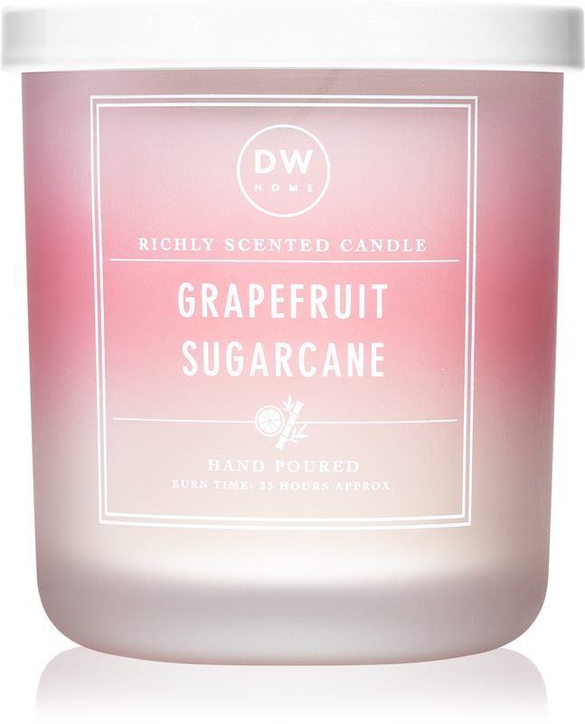 DW Home Signature Grapefruit Sugarcane scented candle notino.ie