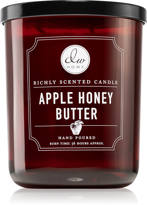 DW Home Signature Apple Honey Butter scented candle (Black lid) notino.co.uk