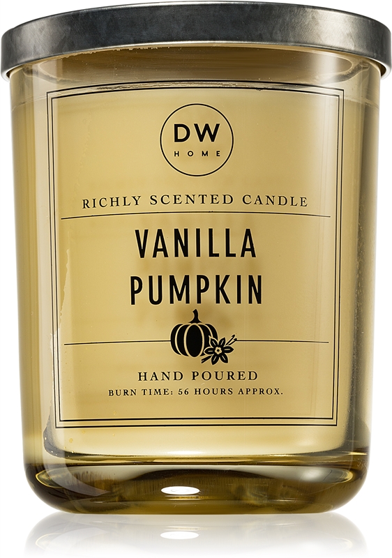 DW Home Signature Vanilla Pumpkin scented candle notino.co.uk