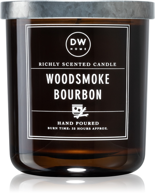 DW Home Signature Woodsmoke Bourbon scented candle notino.co.uk