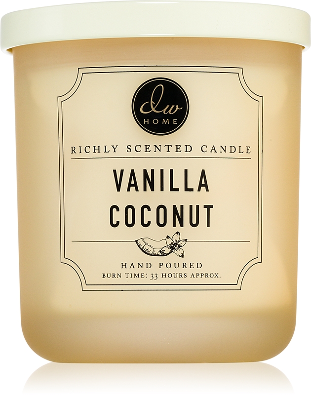 DW Home Signature Vanilla Coconut scented candle notino.co.uk
