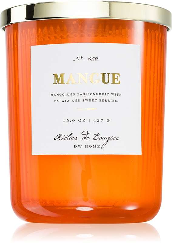 Bougie Parfumée Naturelle Fiji - Senteur Mangue, Melon & P - Drake Home Fragrances