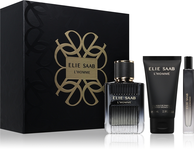 ELIE SAAB L'Homme Xmas 25 Gift Set (EDP 100ml + EDP 10ml + Shower Gel 75ml)