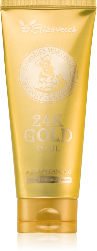 Elizavecca Milky Piggy 24K Gold Snail Cleansing Foam gentle cleansing ...
