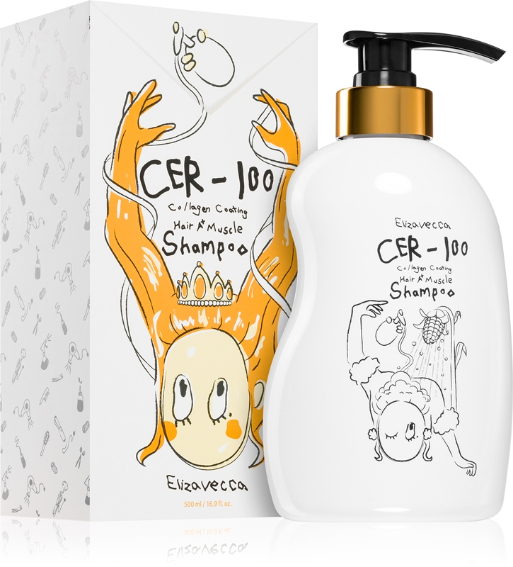 Elizavecca Cer-100 Collagen Coating Hair Muscle Shampoo ...