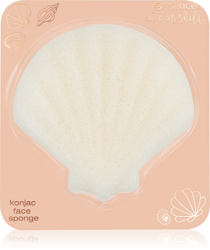Essence Cute as shell Konjac sponge sanftes PeelingSchwämmchen für das Gesicht