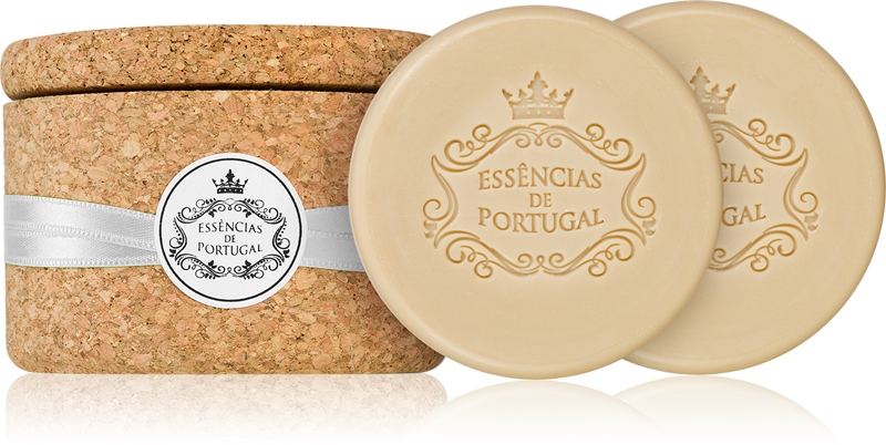 de Portugal Cork Jewel-Keeper White Jasmine Sæbe 2x50g