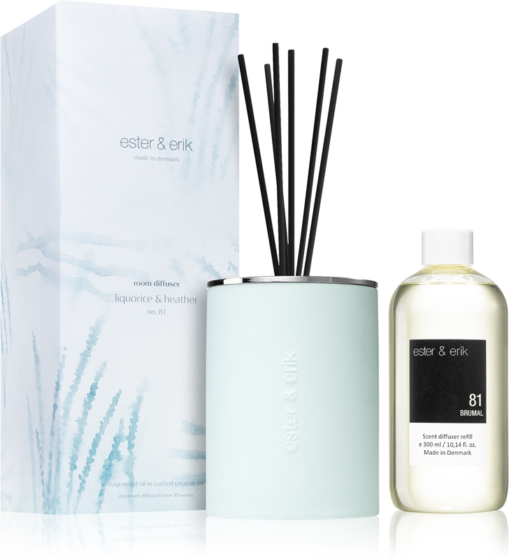ester & erik room diffuser liquorice & heather (no. 81) aroma diffuser