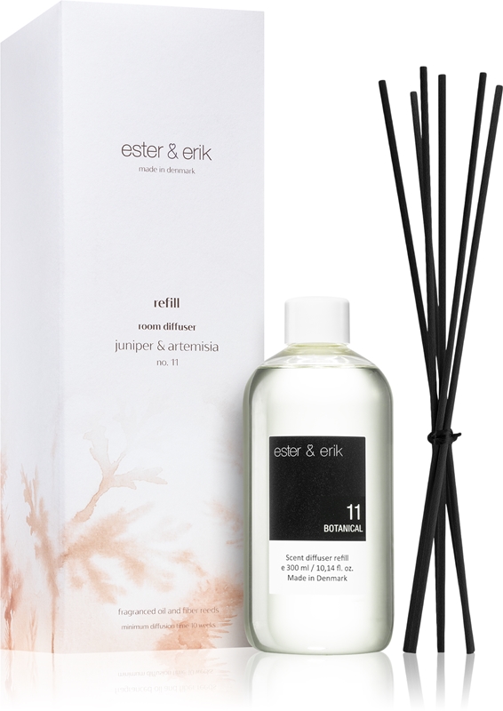 ester & erik room diffuser juniper & artemisia (no. 11) refill for