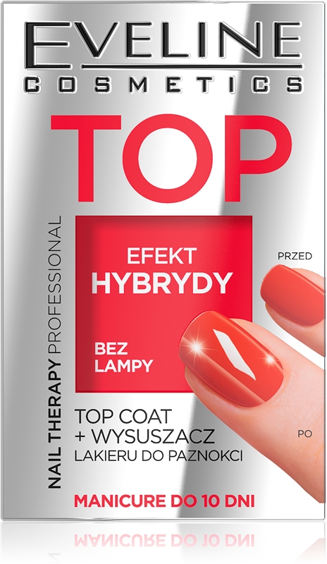 Eveline Cosmetics Nail Therapy Professional горен лак за нокти ...