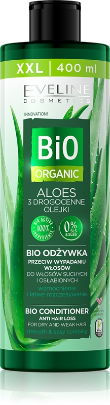 Eveline Cosmetics Bio Organic Natural Aloe Vera kondicionér pro suché a ...