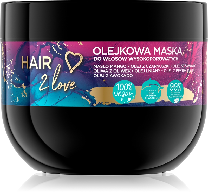 Eveline Cosmetics I'm Bio Hair 2 Love Intense Nourishing Mask for Dry and Porous Hair notino.co.uk