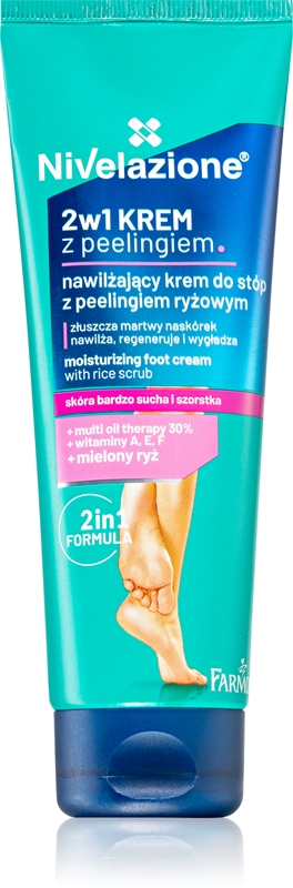 Farmona Nivelazione Erfrischende Fußcreme, 500 Ml – Gegen Trockene Füße & Unangenehmen Geruch