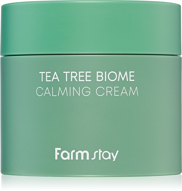 Farmstay Tea Tree Biome crema calmante con extracto de árbol de té ...