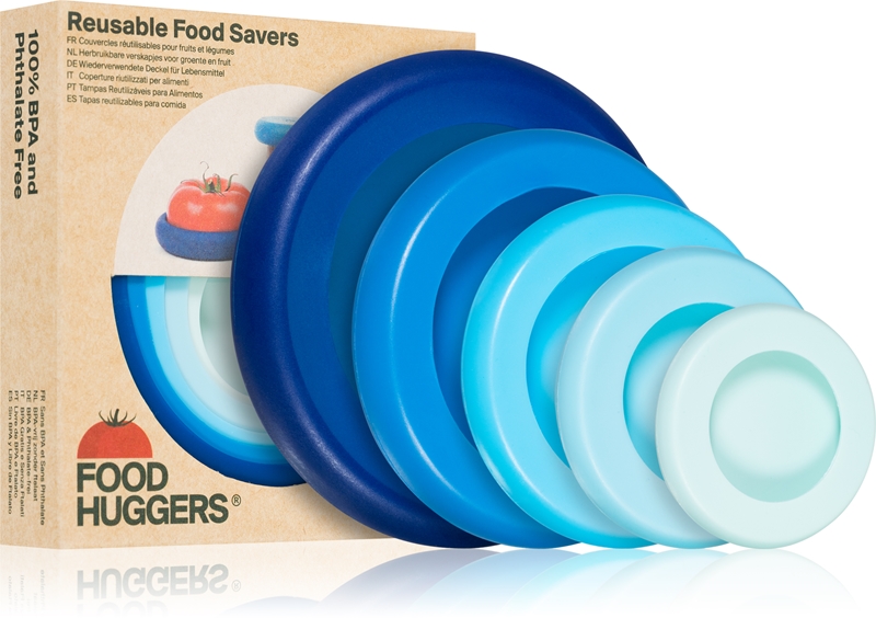 Huggers Rfe Food Huggers Food Huggers Set zestaw nakładek silikonowych do owoców i ...