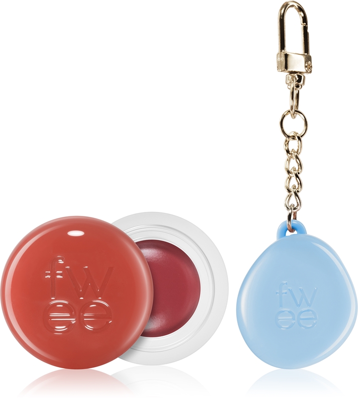 (GL)fwee LIP&CHEEK BLURRY PUDDING POT RS05 FILM 5g+PENDANT KEYRING